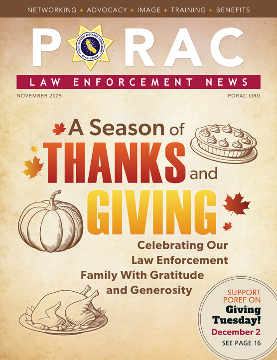 PORAC Law Enforcement News – November 2025